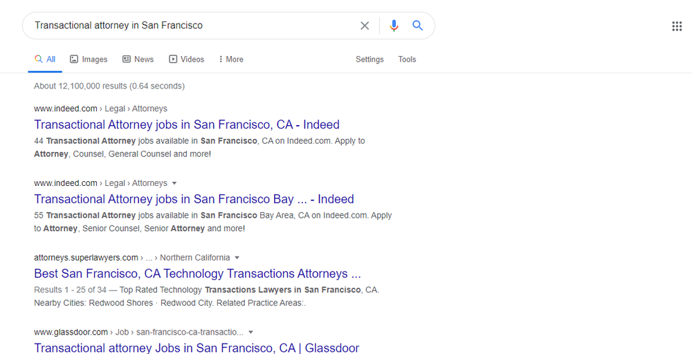 SEO company san francisco; SEO Results